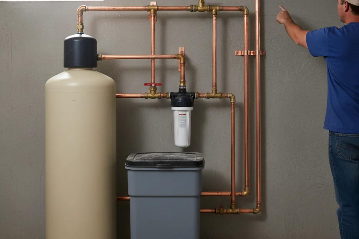 Whole-house water treatment system installed in Rolling Prairie